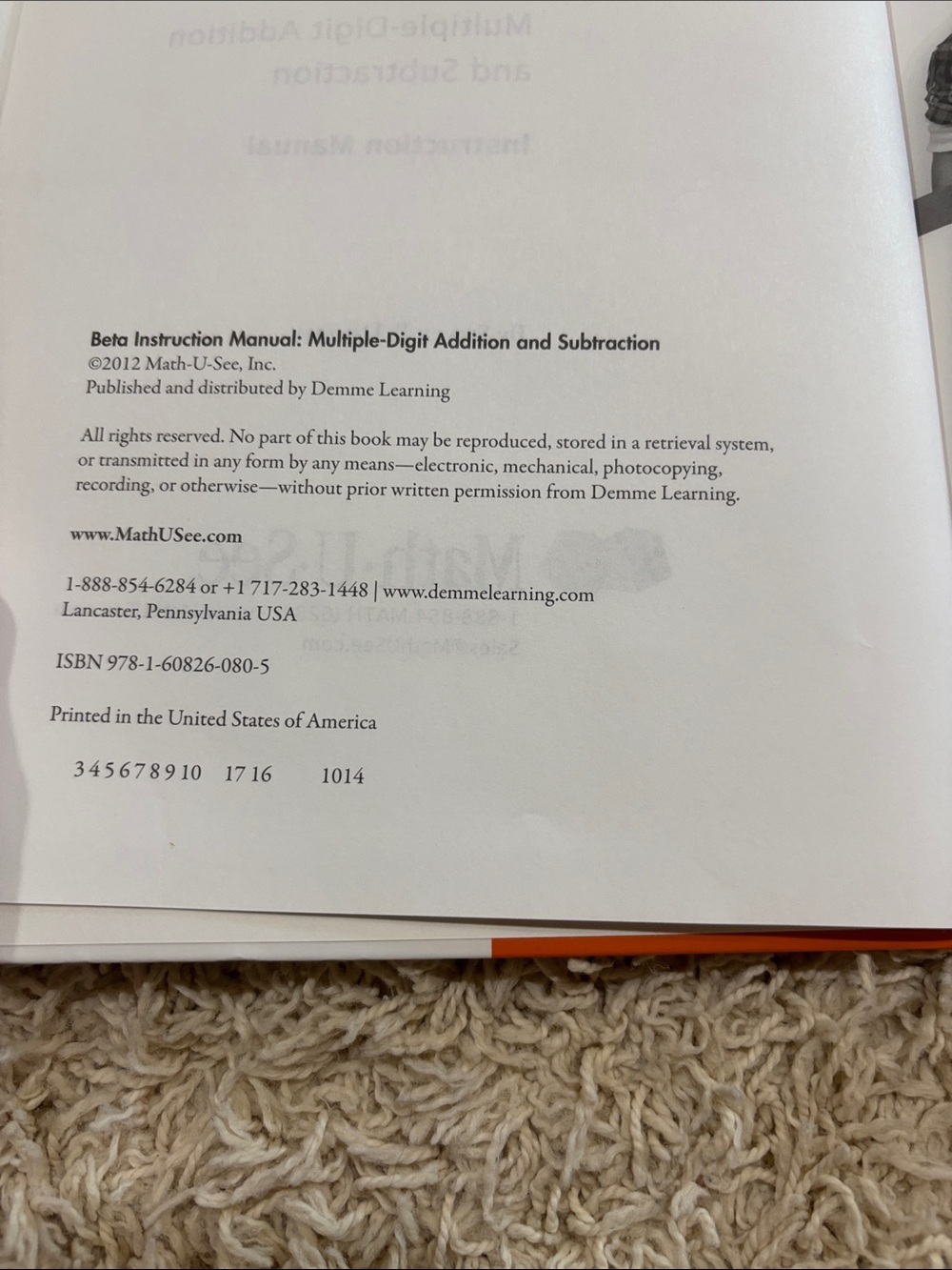 Math-U-See Beta Math Kit - Picture 5 of 5